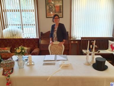 Standesbeamtin Michaela Wisser Standesbeamtin Michaela Wisser