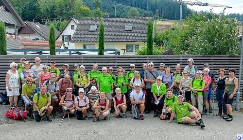 Wanderverein Club Vosgien aus Villé besucht Elzach Wanderverein Club Vosgien aus Villé besucht Elzach