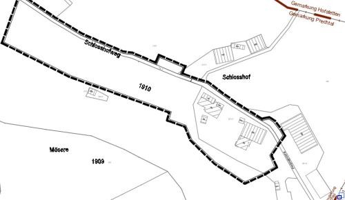 Geltungsbereich B-Plan Schlosshof Geltungsbereich B-Plan Schlosshof