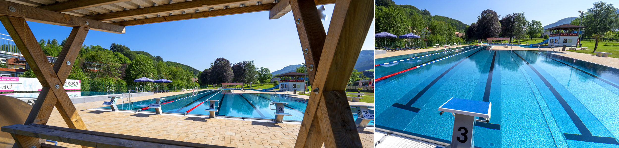 Ansicht der Freibadanlage - Stadtwerke Elzach und IG Bad freuen sich auf Ihren Besuch Ansicht der Freibadanlage - Stadtwerke Elzach und IG Bad freuen sich auf Ihren Besuch