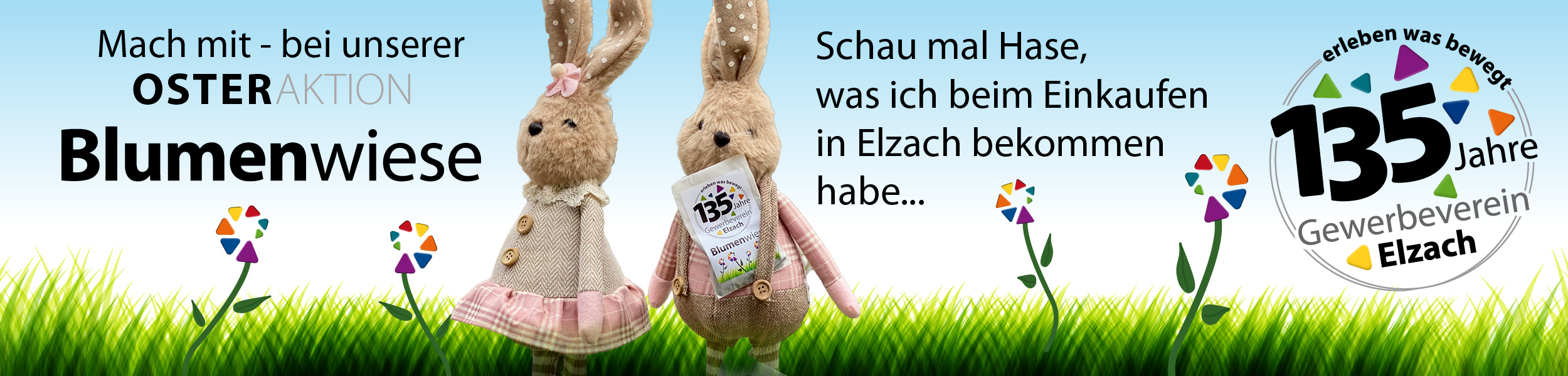 Mach Mit OSTER-Aktion Blumenwiese des Gewerbevereins Elzach Mach Mit OSTER-Aktion Blumenwiese des Gewerbevereins Elzach