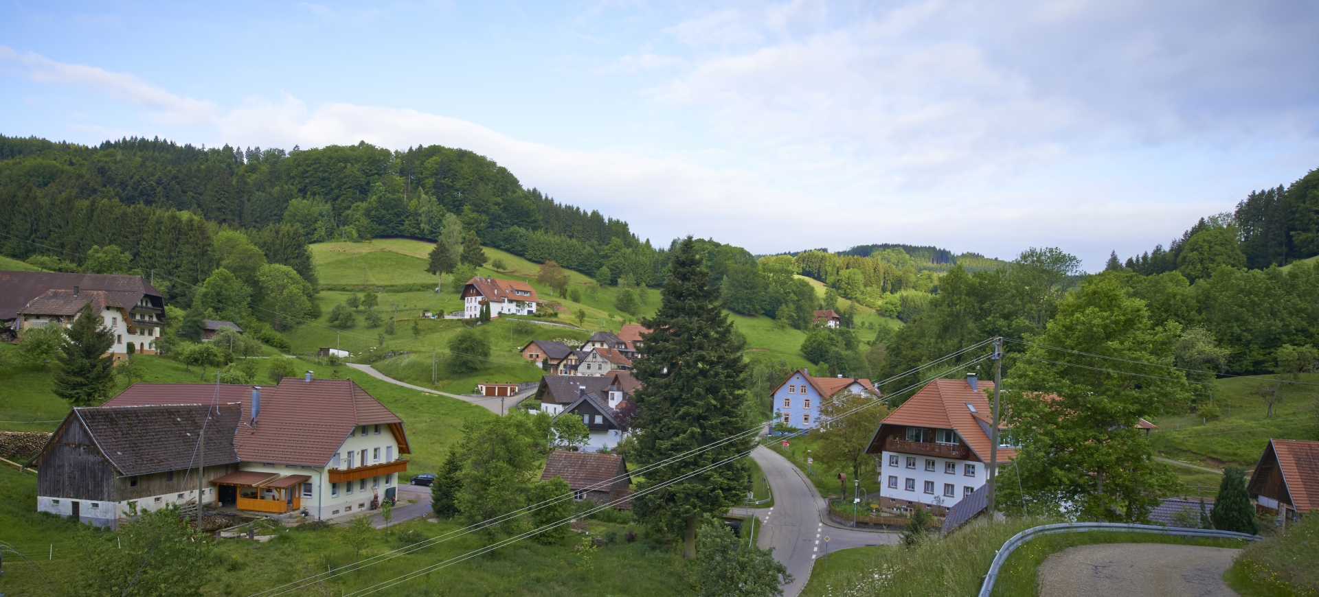 Panoramablick auf Katzenmoos Panoramablick auf Katzenmoos