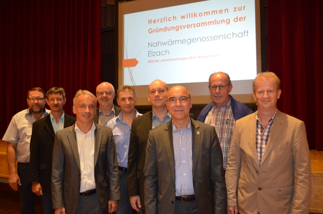 Nahwärmegenossenschaft Elzach - Gründungsmitglieder Nahwärmegenossenschaft Elzach - Gründungsmitglieder